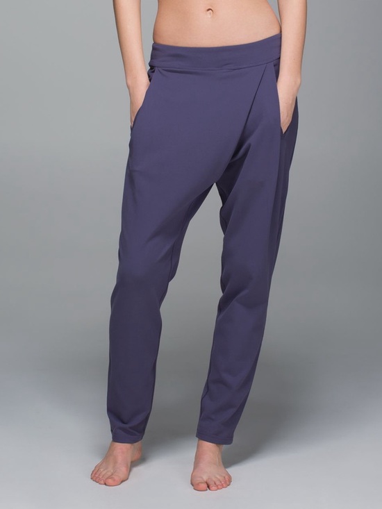 lululemon athletica Pants - Lululemon Yogini Trouser Pant - Nightfall Purple
